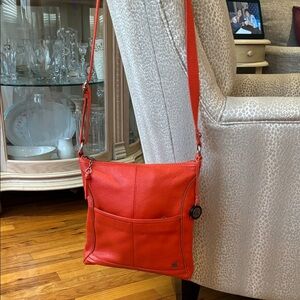 The Sak Bright Red Crossbody Bag